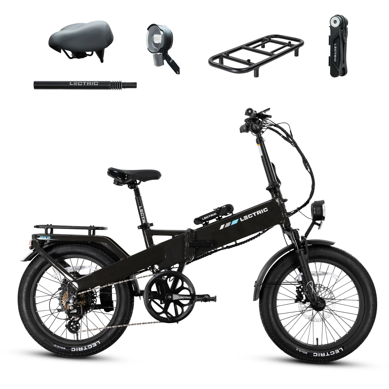 XP4 750 Tempest Grey + FREE LevelUp Rack. Comfort Seat. Suspension Seat Post. Elite Headlight. Bike Lock ($356 Value)
